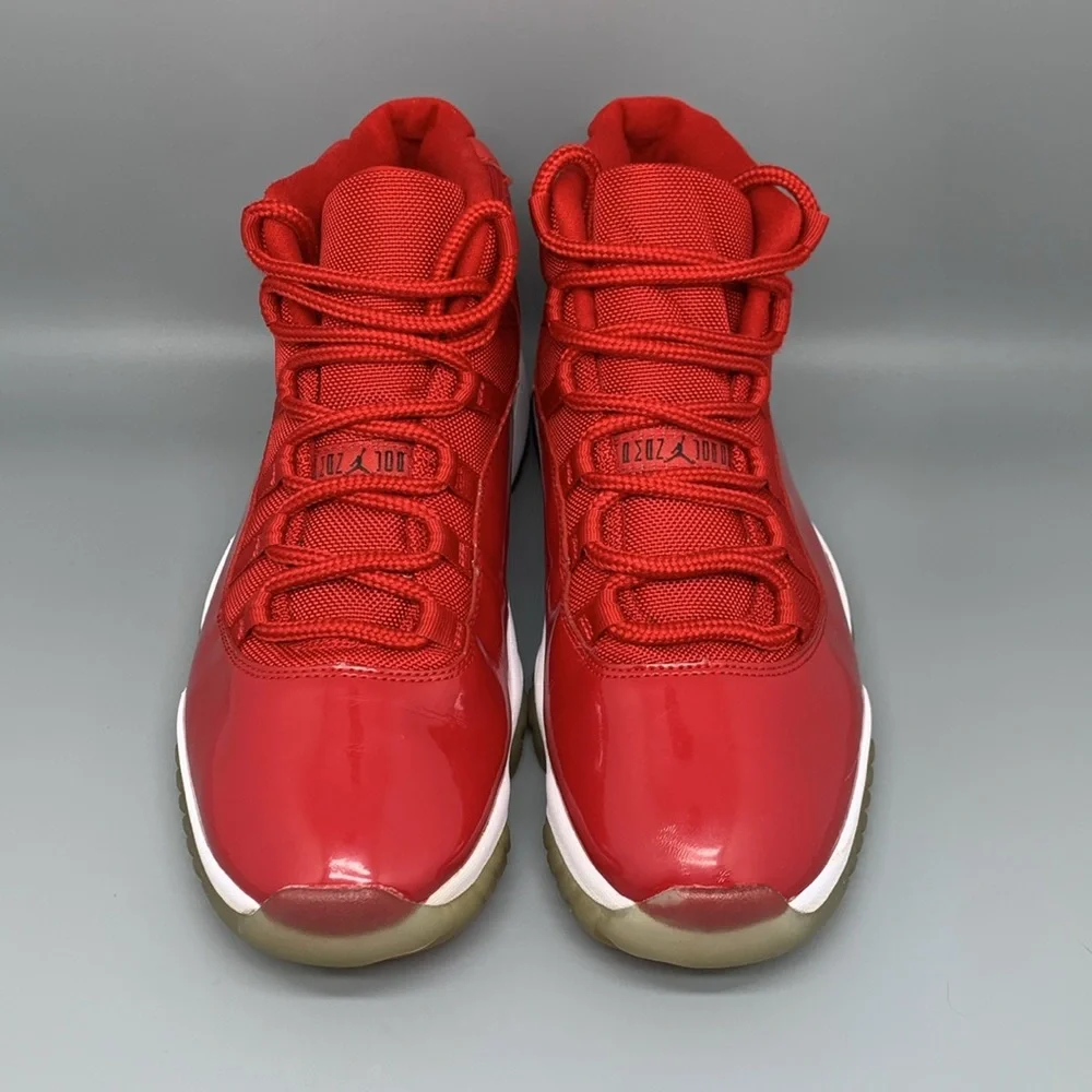 Jordan 11 Retro High Win Like '96 Basketball‎ Shoes 378037-623 Men's Sz 10.5